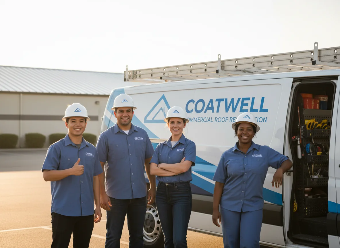 Commercial roof coating company in New England, ND